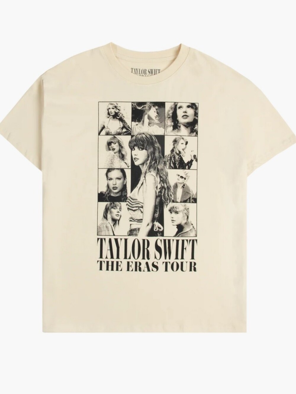 NWOT TAYLOR SWIFT The Eras Tour T-Shirt, Beige, Small